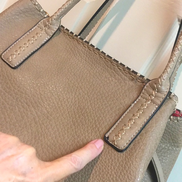 Pebbled Leather Cross-Body Bag - Picture 14 of 14